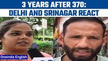 3 years after 370: People in Delhi and Srinagar Speak | OneIndia News *voxpop