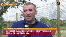 Comenzó el campeonato de hockey femenino sub 14 de la Región NEA