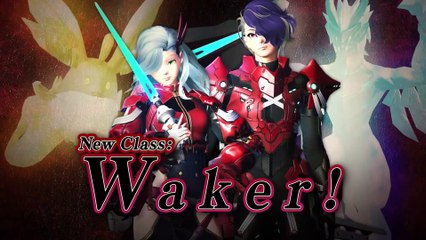 Phantasy Star Online 2 : New Genesis -  Classe Waker (trailer 30 secondes)