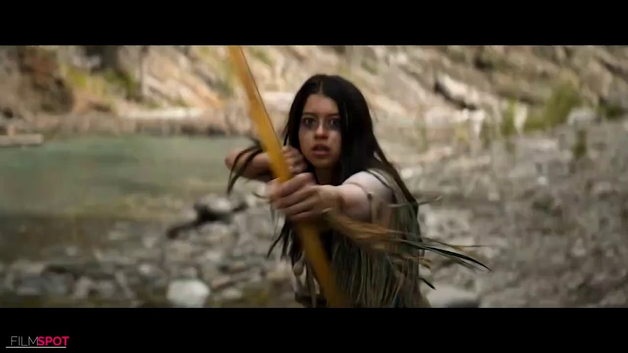 Bear Chase Scene - PREDATOR 5 PREY (NEW 2022) Movie CLIP 4K