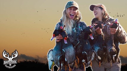 Hunting Rosy-Billed Ducks In The Marshes of Argentina