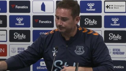 Everton - Lampard : "Le match contre Minnesota a été une bonne claque"