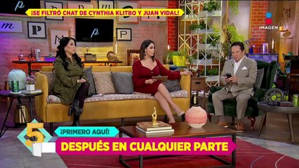 Juan Vidal habría insultado a Cynthia Klitbo, según estos chats