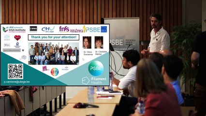 Fifth & Sixth speakers : Olivier Taymans & Adriana Zimbru (PSBE)