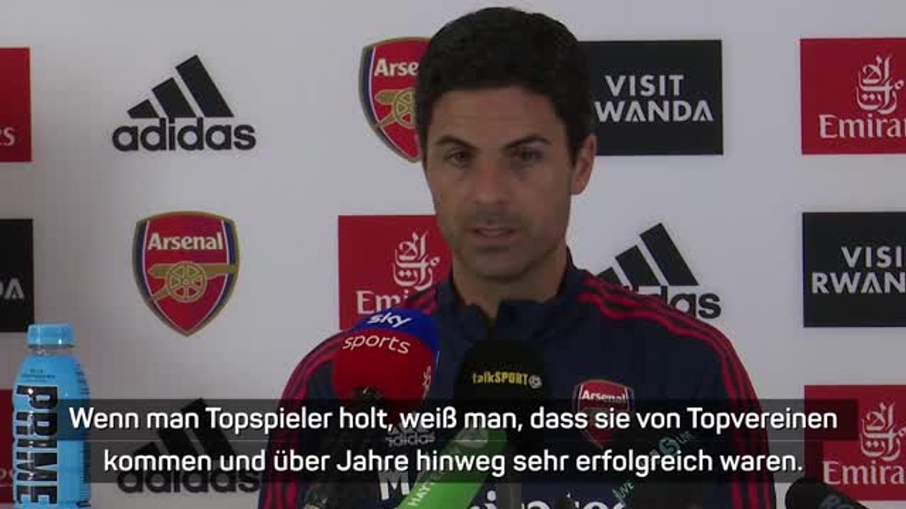 Arteta überrascht vom “enormen Talent” Jesus