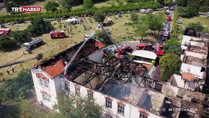 Balıklı Rum Hastanesi'nde yangın
