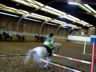 Pauline et Alceste en saut