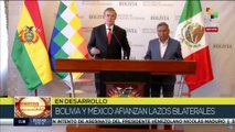 México y Bolivia refuerzan cooperación bilateral