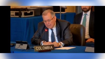 IFMNOTICIAS Alejandro Ordóñez se despide de la OEA