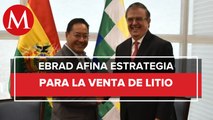 Ebrard llega a Bolivia en busca de alianza sobre el litio
