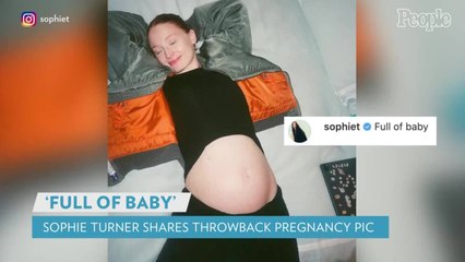 Sophie Turner Shares Never-Before-Seen Photo from Second Pregnancy: 'Full of Baby'