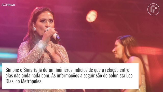 Fim da dupla Simone e Simaria? Saiba o que impede a separação definitiva das cantoras