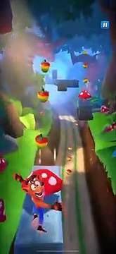 Nitro Mini Robot (Full) Battle Run Gameplay On Turtle Woods - Crash Bandicoot: On The Run!