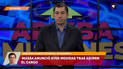 Massa anunció ayer medidas tras asumir el cargo