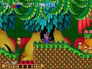 Blue's Journey online multiplayer - neo-geo