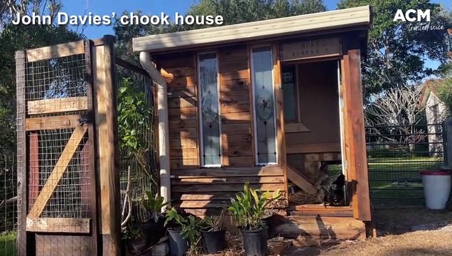 John Davies' Taj Mahal of chook houses | August 5, 2022 | Camden Haven Courier