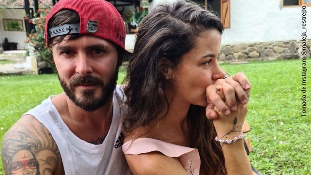 Maleja Restrepo divirtió al mostrar cómo motiva a Tatán a hacer ejercicio