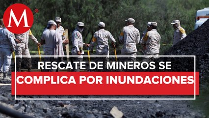 Autoridades esperan condiciones para rescatar a los 10 mineros en Coahuila