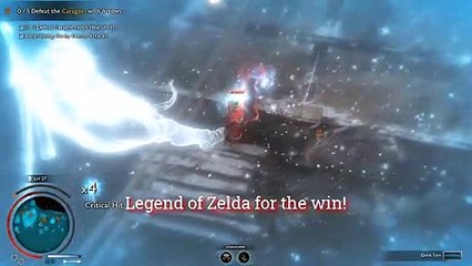 Love the Slow mo while aiming in Mid Air