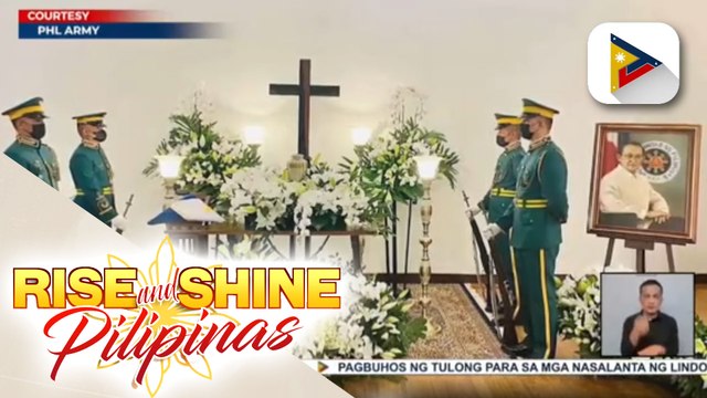 Ilang dating opisyal ng pamahalaan kabilang si Ex-pres. Duterte, dumalaw sa burol ni FVR