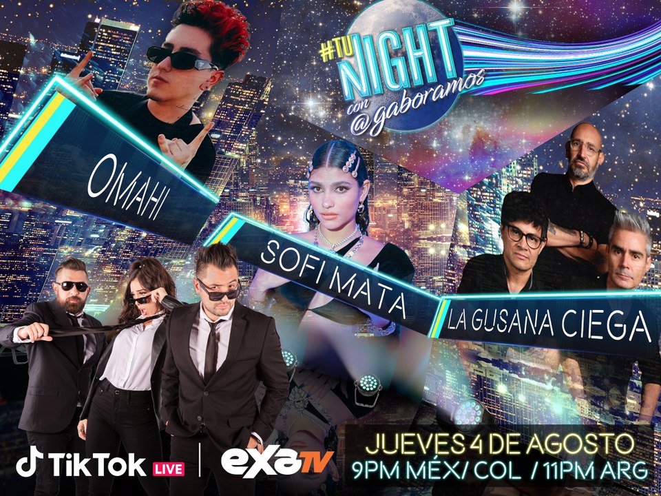 TuNight en vivo 4 de Agosto por EXA Tv