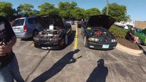 We took the LS Swapped E36 and 240 to Cars and Coffee