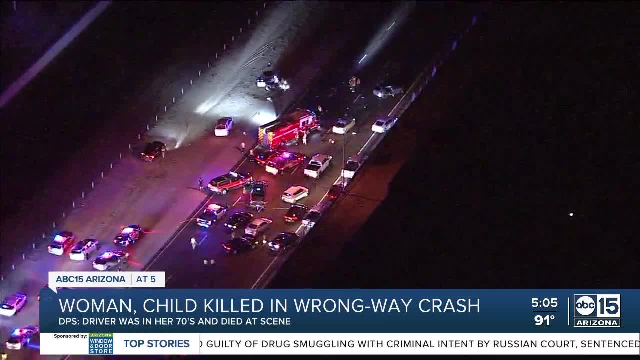 Child, wrong-way driver killed on Loop 303 in S...