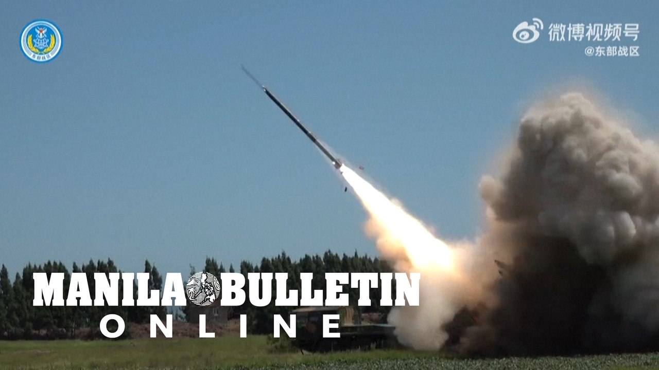 China fires missiles around Taiwan during military drills