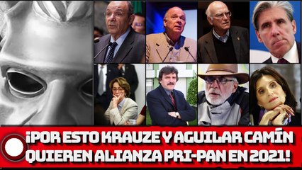 ¡Por esto Krauze y Aguilar Camín quieren alianza PRI-PAN en 2021!
