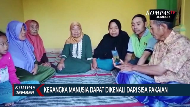 Kerangka Manusia Diduga Korban Awan Panas Guguran Gunung Semeru