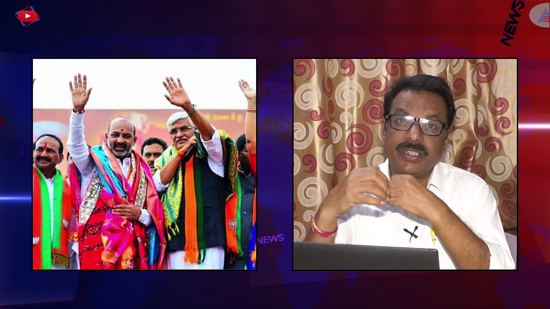 రేవంత్ రెడ్డికి బిజెపి దెబ్బ: కెసిఆర్ కూ తప్పని ముప్పు