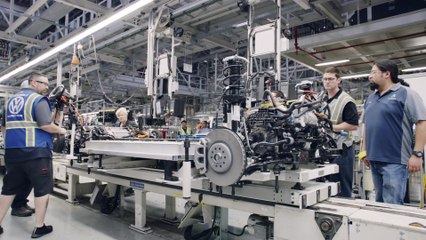 Volkswagen starts U.S. assembly of all-electric ID.4 flagshipin Chattanooga Tennessee - Body Shop