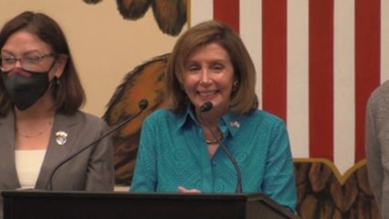 Pelosi ve "ridículo" que su viaje dañe a Taiwán o busque cambiar "statu quo"