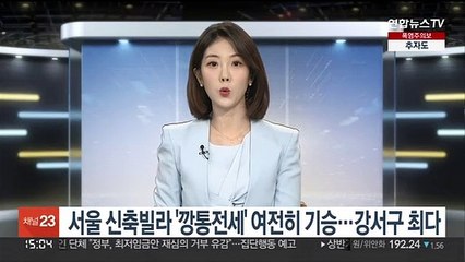 서울 신축빌라 '깡통전세' 여전히 기승…강서구 최다