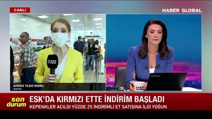 İndirimli kırmızı et satışı başladı! Uzun kuyruklar oluştu