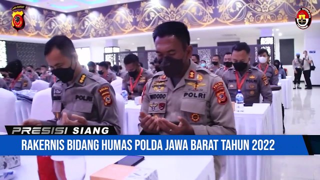 Rakernis Bidang Humas Polda Jawa Barat T.A 2022