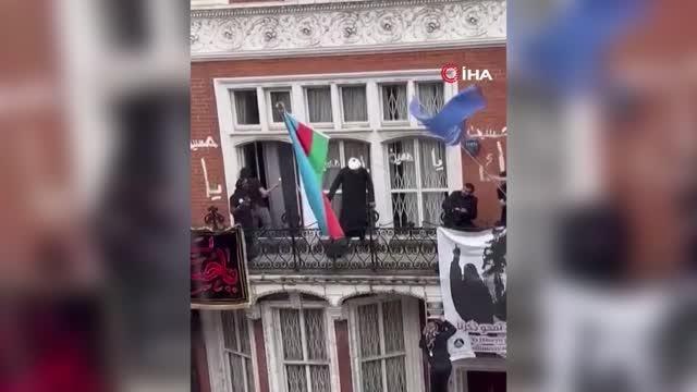 Azerbaycan'ın Londra Büyükelçiliğine saldırı