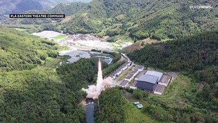 Des missiles chinois survolent Taïwan pour la première fois
