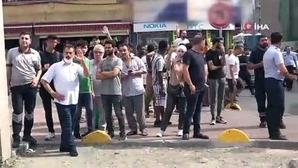 Fatih’te trafo alev alev yandı