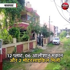 बालाघाट :  विद्युत विभाग के  रिटायर सहायक यंत्री के घर Eow का छापा