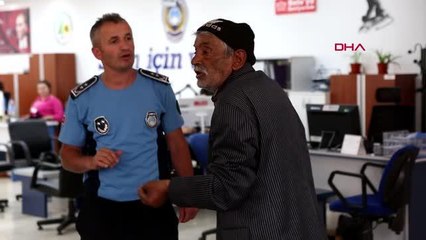 DİLENCİNİN ÜZERİNDEN BİN 795 LİRA ÇIKTI