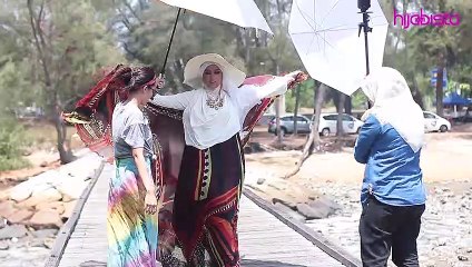 Hijabista's August 2014 Issue_ BTS Covershoot Fazrena Aziz