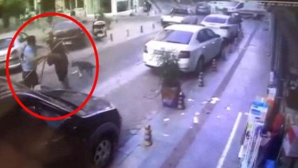 "Köpeğime toz geldi" deyip, görevini yapan temizlik işçisinin burnunu kırdı