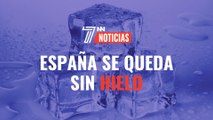 España se queda sin hielo, comienza el racionamiento en los supermercados y bares