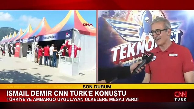 Savunma Sanayi Başkanı İsmail Demir açıklamalarda bulundu