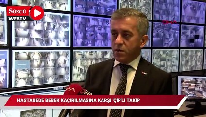 Hastanede bebek kaçırılmasına karşı 'çipli takip'