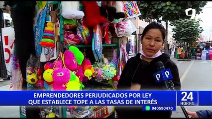 Emprendedores perjudicados por ley que establece ‘tope’ a las tasas de interés