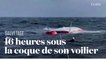 Le sauvetage de Laurent Camprubi, le skipper français coincé sous la coque de son voilier
