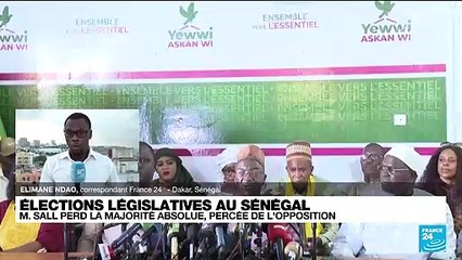 Législatives au Sénégal : le camp présidentiel perd la majorité absolue, une première depuis 1960