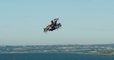 À 43 ans, il créé une voiture volante pouvant atteindre 250 km/h et réussit un vol d'essai près de Marseille